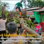 Polres Konawe dan Masyarakat Bersatu dalam Kegiatan Peduli Lingkungan