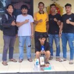 Resmob, Polres, Konawe Amankan Terduga Pelaku Pencurian Barang Elektronik