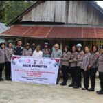 Polwan Polres Konawe Sambut Hari Jadi ke-75 Dengan Kegiatan Bakti Kesehatan Bagi Masyarakat