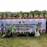 Rangkaian Penanaman 100 Ribu Pohon, Polres Konawe Gelar Bakti Sosial Dan Kesehatan