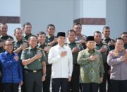 Kapolri dan Panglima TNI Hadiri Kegiatan Presiden Dalam Pemberian Arahan Di Istana IKN