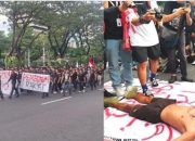 Unjuk Rasa Terhadap Kasus Penembakan oleh Anggota Polisi