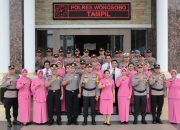 Berdedikasi Tinggi, Dua Anggota Polres Wonosobo Dapatkan Kenaikan Pangkat Pengabdian