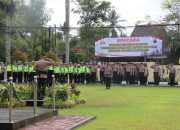 Kapolresta Magelang Pimpin Upacara Kenaikan Pangkat Pengabdian