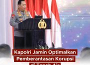 Kapolri, Jenderal Polisi Drs. Listyo Sigit Prabowo, M.Si., menghadiri peringatan Hari Antikorupsi Sedunia (Hakordia) 2024 di PTIK-STIK Lemdiklat Polri,