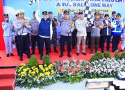 Kapolri Pimpin Pelepasan One Way Nasional Tol Kalikangkung-Cikampek