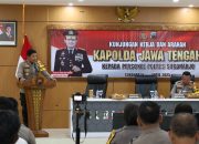 Kapolda Jawa Tengah Resmikan Masjid dan Berikan Arahan Strategis di Polres Sukoharjo