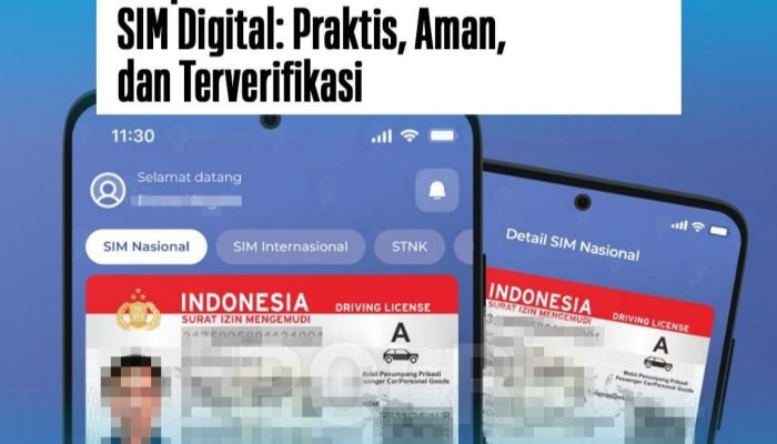 Korlantas Polri Hadirkan SIM Digital, Perpanjangan SIM Kini Bisa Dilakukan dari Genggaman